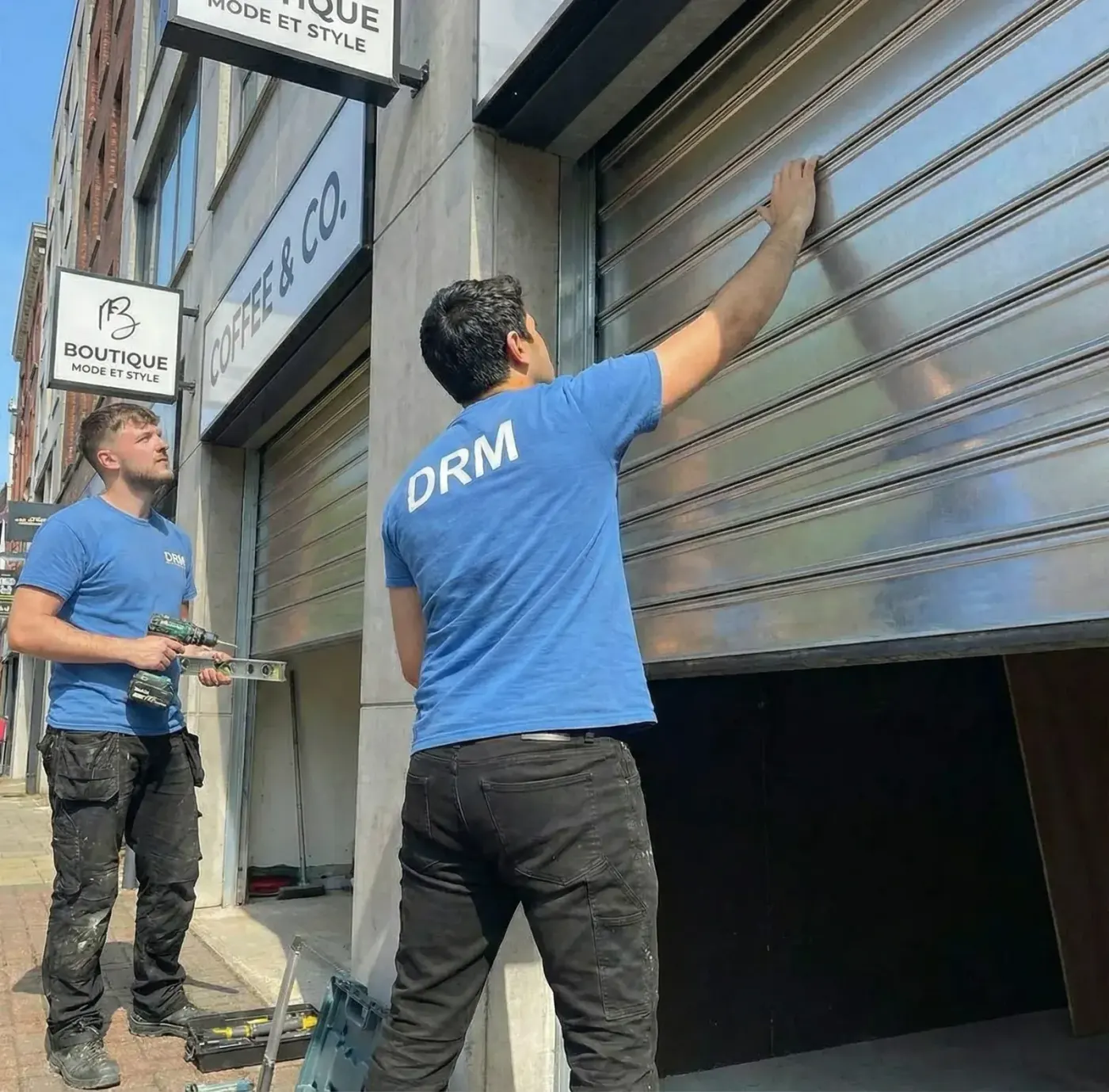 Dépannage rideau métallique d'urgence à Courbevoie
