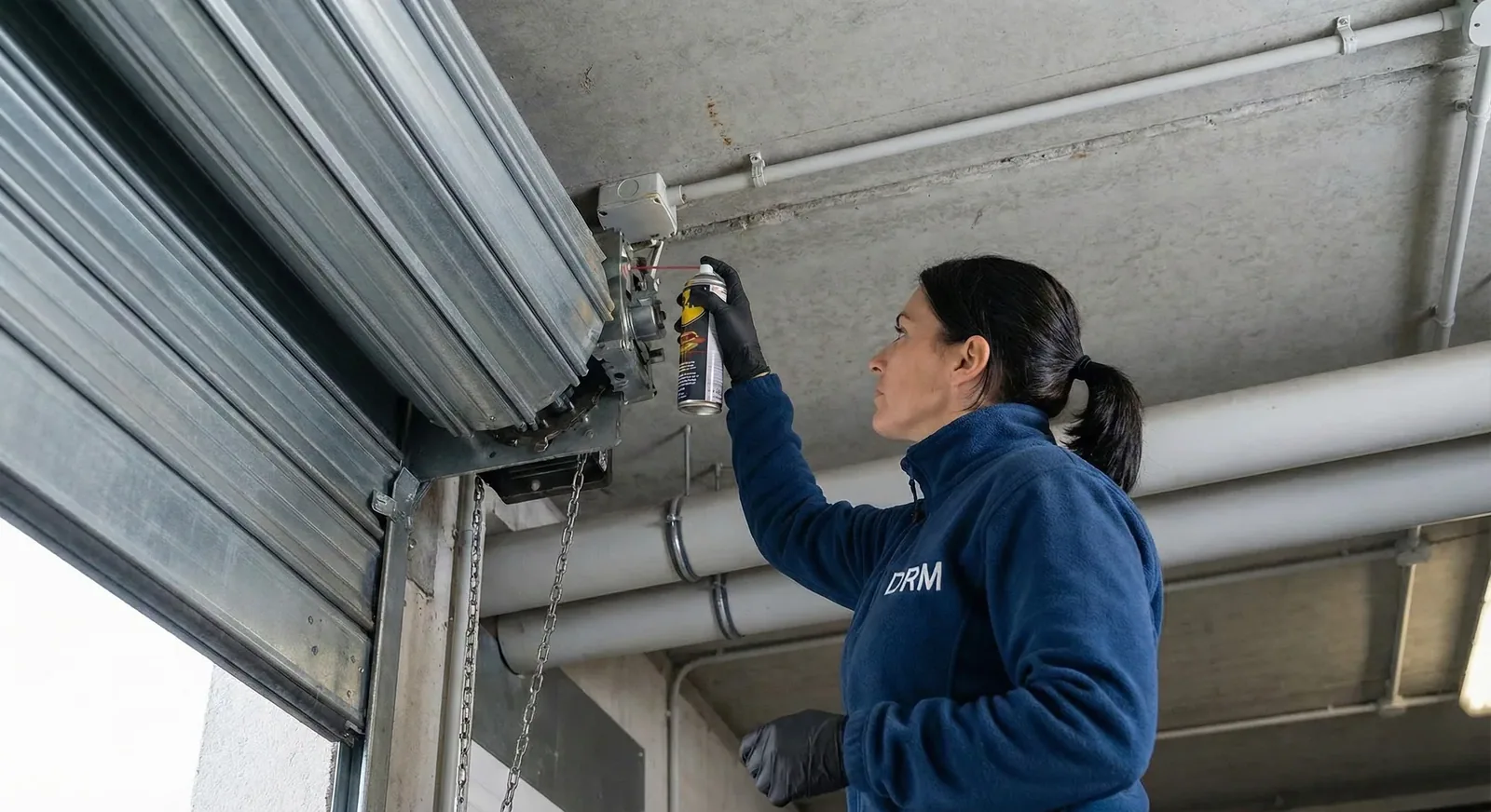 Entretien et maintenance de rideau métallique à Courbevoie